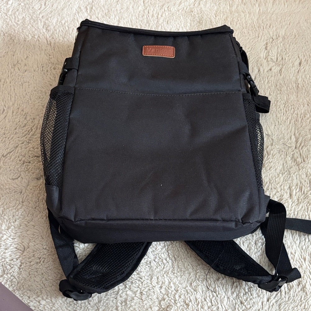 Black Cooler Backpack